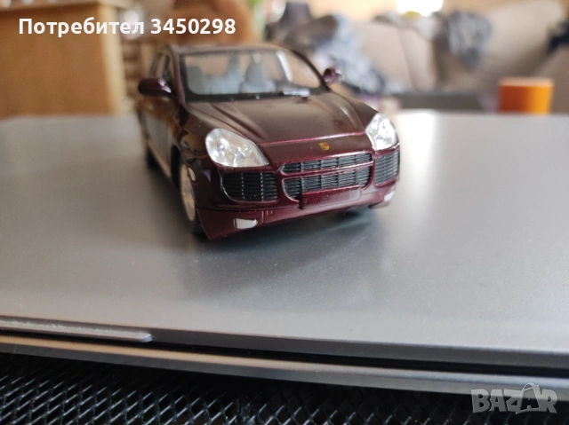 Метална количка Порше Кайен, снимка 2 - Коли, камиони, мотори, писти - 53571518