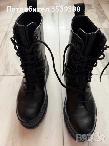 Ботуши UGG 37,5 номер от естествена овча кожа!, снимка 4 - Дамски ботуши - 52821283