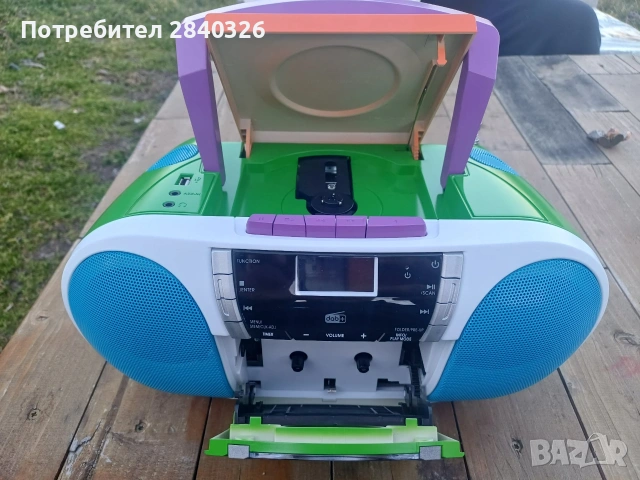 Радиокасетофон, Lenco,DAB+, CD/MP3, 