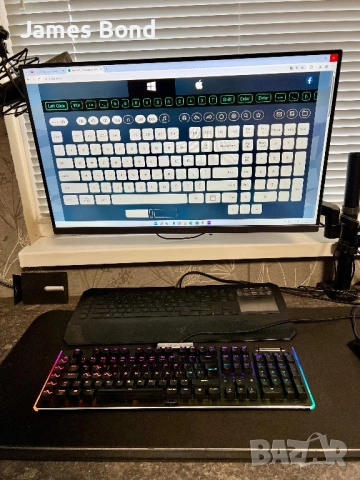 EVGA Z20 Механична геймърска клавиатура , снимка 2 - Клавиатури и мишки - 53004301