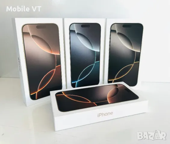 НОВ!iPhone 16 Pro Max 256GB Desert / Black / Natural / White ГАРАНЦИЯ!, снимка 1 - Apple iPhone - 48389463