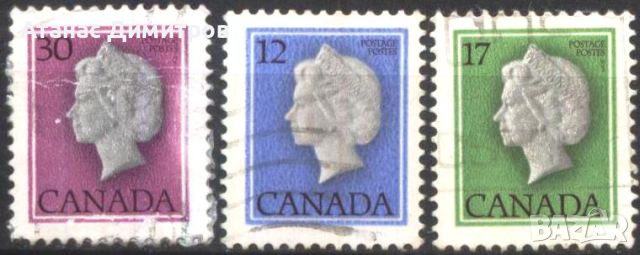 Клеймовани марки Кралица Елизабет II 1977 1979 1982 от Канада