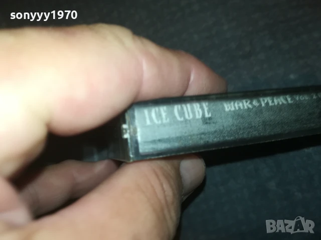 ICE CUBE-WAR & PEACE TAPE 1808251922, снимка 4 - Аудио касети - 51408669