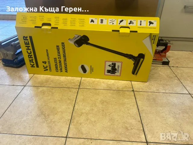 Прахосмукачка Karcher VC4 CordLess, снимка 1 - Прахосмукачки - 47362222