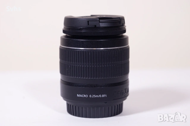 обектив Canon EF-S 18-55mm f/3.5-5.6 III, снимка 2 - Обективи и филтри - 53830245