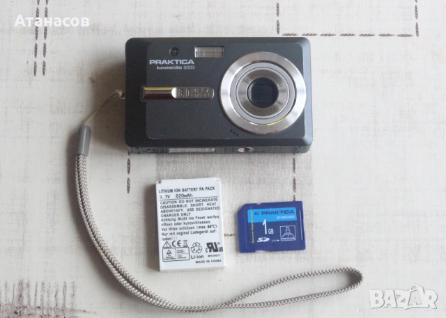 Praktica Luxmedia 8203 + зарядно, снимка 9 - Фотоапарати - 53933279