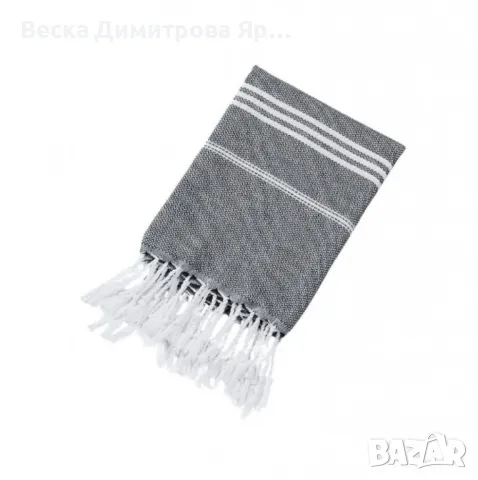 Пештемал – Традиционна турска кърпа от памук и лен 90см x180см, снимка 2 - Други стоки за дома - 50123673