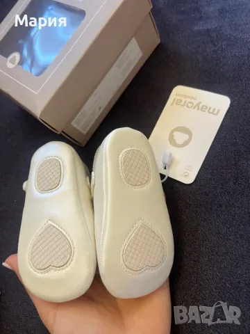 Mayoral бебешки пантофки 2бр., снимка 6 - Бебешки обувки - 50080456