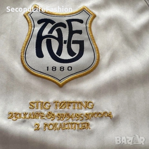 Hummel AGF Aarhus футболна тениска Дания колекционерска 21/22, снимка 4 - Футбол - 54167626