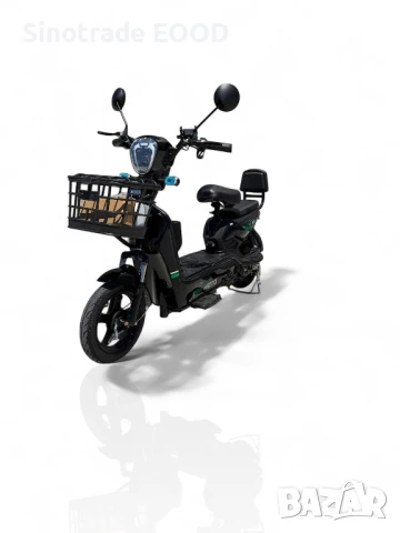 Електрически скутер MBHMOTO PS-05 Purper Red 48V с до 40км пробег, снимка 4 - Мотоциклети и мототехника - 50535603