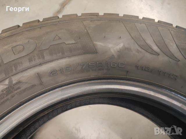 2бр.зимни гуми 215/75/16C Fulda, снимка 4 - Гуми и джанти - 50836647