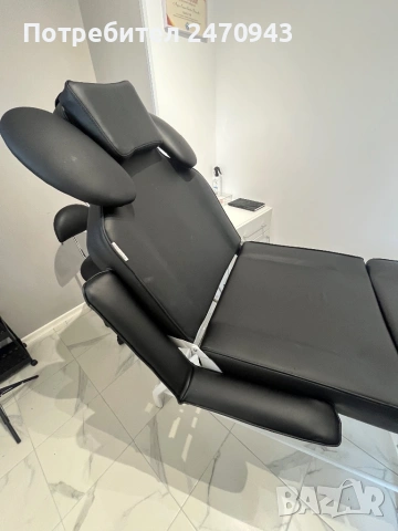 Козметичен стол подходящ за миглопластика, микроблейдинг и грим, снимка 4 - Кушетки - 53613701