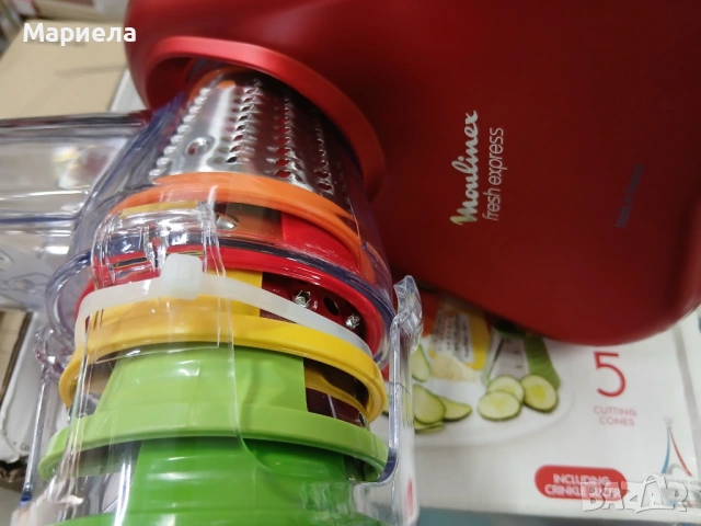 Moulinex DJ756G15 Fresh Express PLUS Ренде, снимка 6 - Други - 53720165
