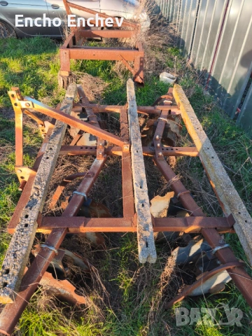 Дискова брана за лавандула X-Образна, снимка 4 - Селскостопанска техника - 53659066