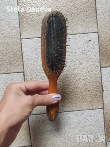 Ретро четка за коса, снимка 4 - Антикварни и старинни предмети - 51215851