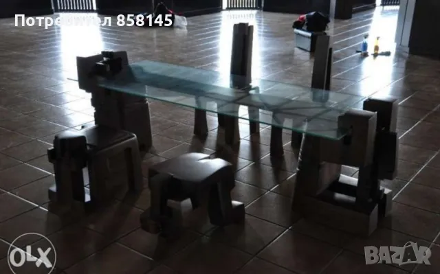 Маса от масив орех, снимка 8 - Маси - 50105376