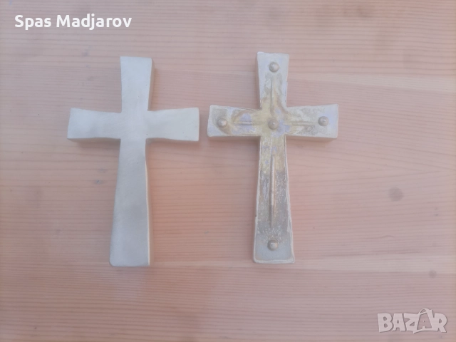 Бронзов кръст, снимка 8 - Други ценни предмети - 52971479