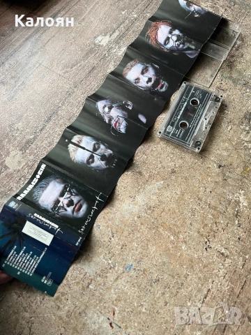 Аудио касетка RAMMSTEIN - Sehnsucht - оригинална, снимка 4 - Аудио касети - 52207092