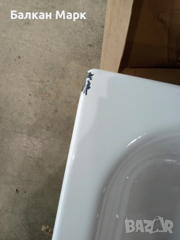 Стоманено поддушово корито Sanicomfort (80x80 см), снимка 2 - Душ кабини и вани - 53901662