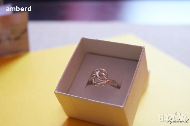 Сребърен пръстен - модел КR244