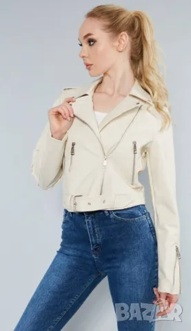 кожени якета , снимка 4 - Якета - 50395833