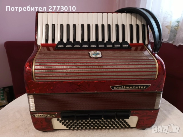 Велтмайстер Гигантили 3 96 баса, снимка 2 - Акордеони - 51902924