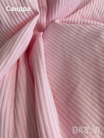 Рокля в бебешко розово, снимка 2 - Рокли - 54250995