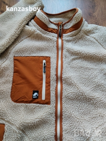 Nanok Men's sherpa jacket - мъжко ловно яке ХЛ, снимка 3 - Якета - 52641445