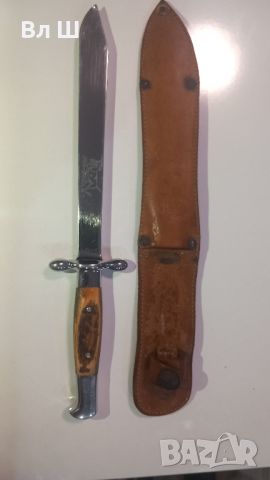 Стар ловен нож Chifa Poland, снимка 8 - Ножове - 45752789