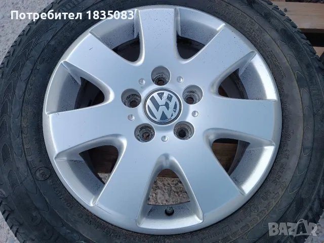 Лети джанти 16ки 5х120 VW Transporter T5/T6 + летни гуми 215/65/16 C, снимка 7 - Гуми и джанти - 46856842