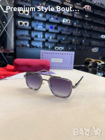 слънчеви очила prada cartier ray ban Gucci с черен обикновен калъф и ув защита , снимка 15 - Слънчеви и диоптрични очила - 53660558