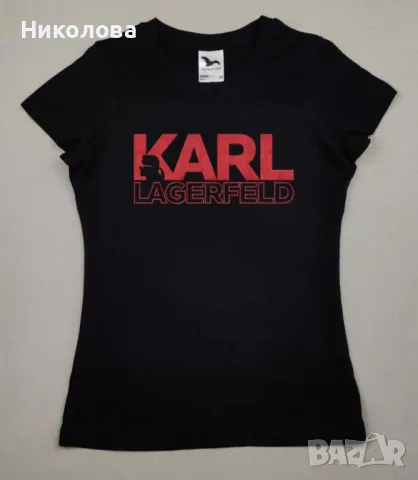 🌟 Дамска колекция Karl Lagerfeld 🌟, снимка 12 - Тениски - 48887353