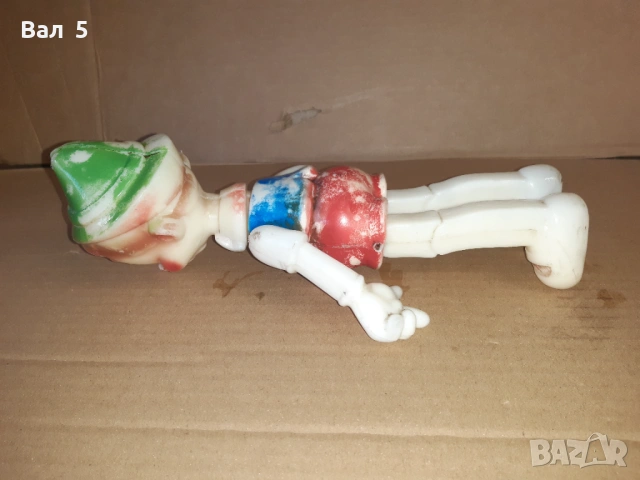 Стара соц играчка , кукла - ПИНОКИО , БУРАТИНО, снимка 4 - Антикварни и старинни предмети - 53665468