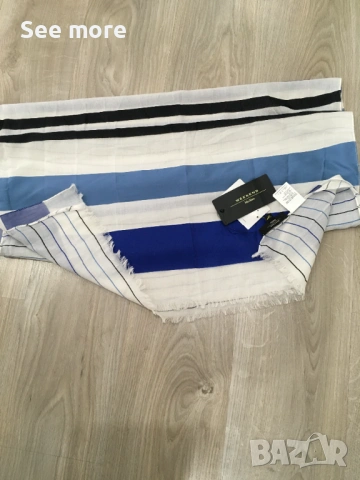 Max Mara Weekend set шалове памук и коприна, снимка 12 - Шалове - 53934965