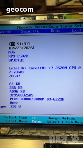 DELL XPS L502X на части, снимка 2 - Части за лаптопи - 54287517