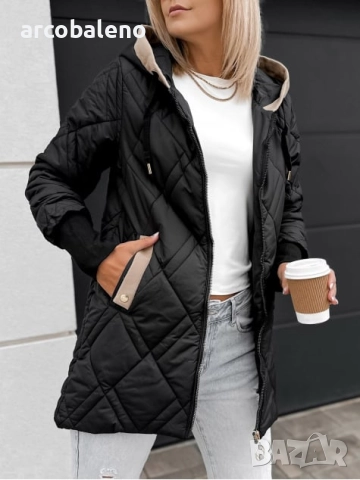 Дамско удобно яке с качулка Polaris, 4цвята , снимка 6 - Якета - 51790319