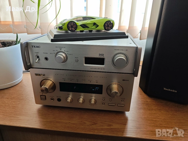 Teac UD-501 ЦАП и Слушалков усилвател