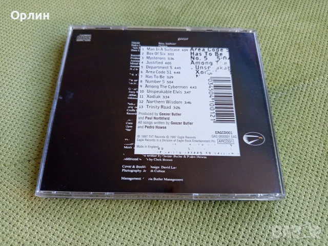 geezer butler - оригинален, снимка 2 - CD дискове - 53776224
