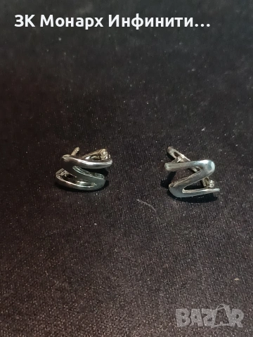 Сребърни обеци