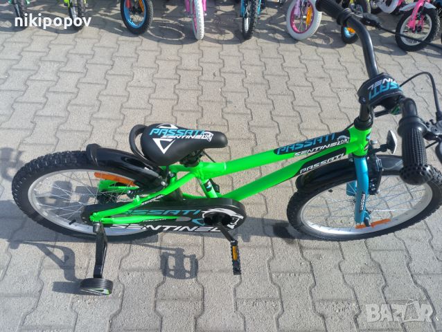 PASSATI Алуминиев велосипед 20" SENTINEL зелен, снимка 7 - Велосипеди - 45489901