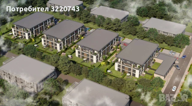 Тристаен апартамент в бутиков комплекс Garden View, снимка 2 - Апартаменти - 51375686