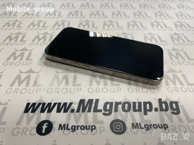#MLgroup предлага iPhone 15 Pro 256GB Natural 86%, втора употреба, снимка 2 - Apple iPhone - 53809679
