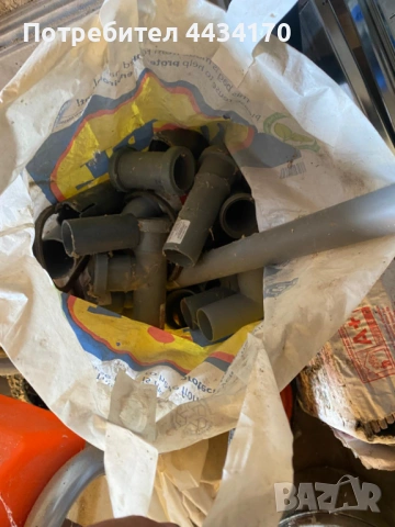 Спешно! Комплект PVC тръби и колена за мръсна вода (отводняване) – Нови/Малко използвани, снимка 3 - Други - 53338294