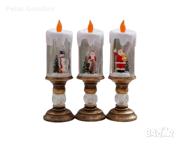 Коледна LED свещ