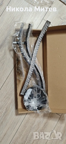 Лед Полилей 3 паралелни светлини 550к, снимка 4 - Полилеи - 53023486