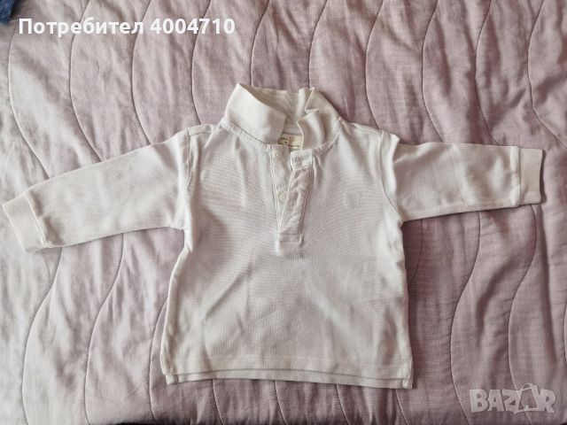 блуза с дълъг ръкав на Zara, снимка 1 - Бебешки блузки - 45527916