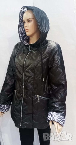 Ново дамско яке - черно, снимка 2 - Якета - 51570442