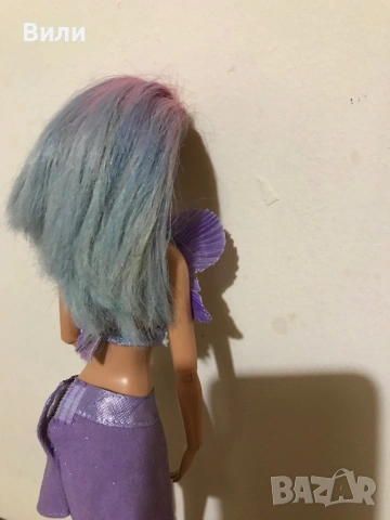 Барби с подвижни стави в лилав цвят с аксесоари, снимка 4 - Кукли - 53375919