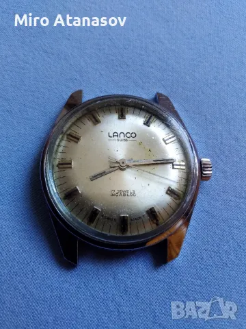 Мъжки часовник LANCO 17JEWELS SWISS