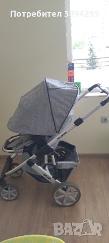 Бебешка количка ABC design Salsa 4, чанта, дъждобран, стойка за шише, снимка 6 - Детски колички - 45586703